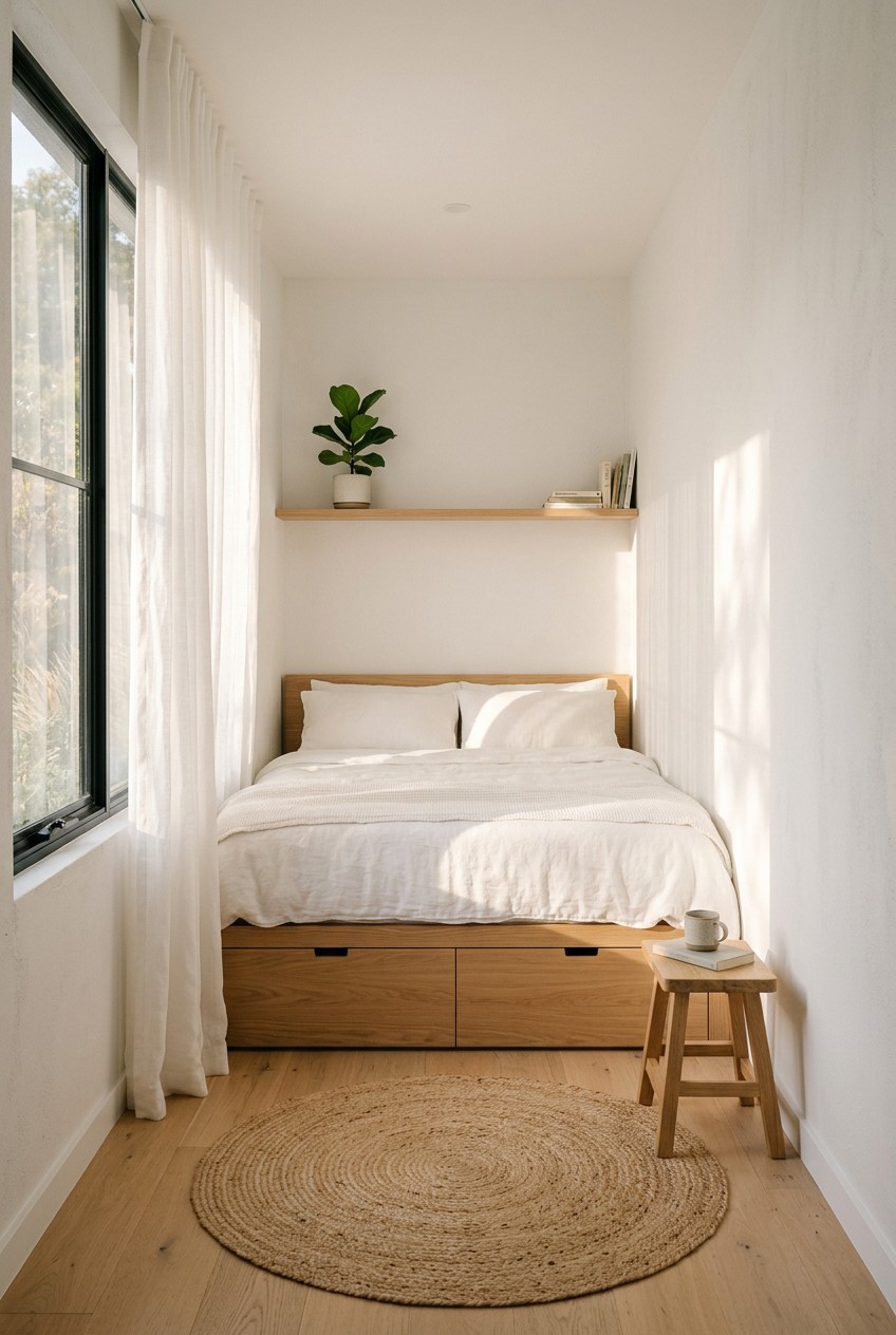 minimalist bedroom ideas for small rooms - 16 Minimalist Bedroom Ideas For Small Rooms That Actually Work