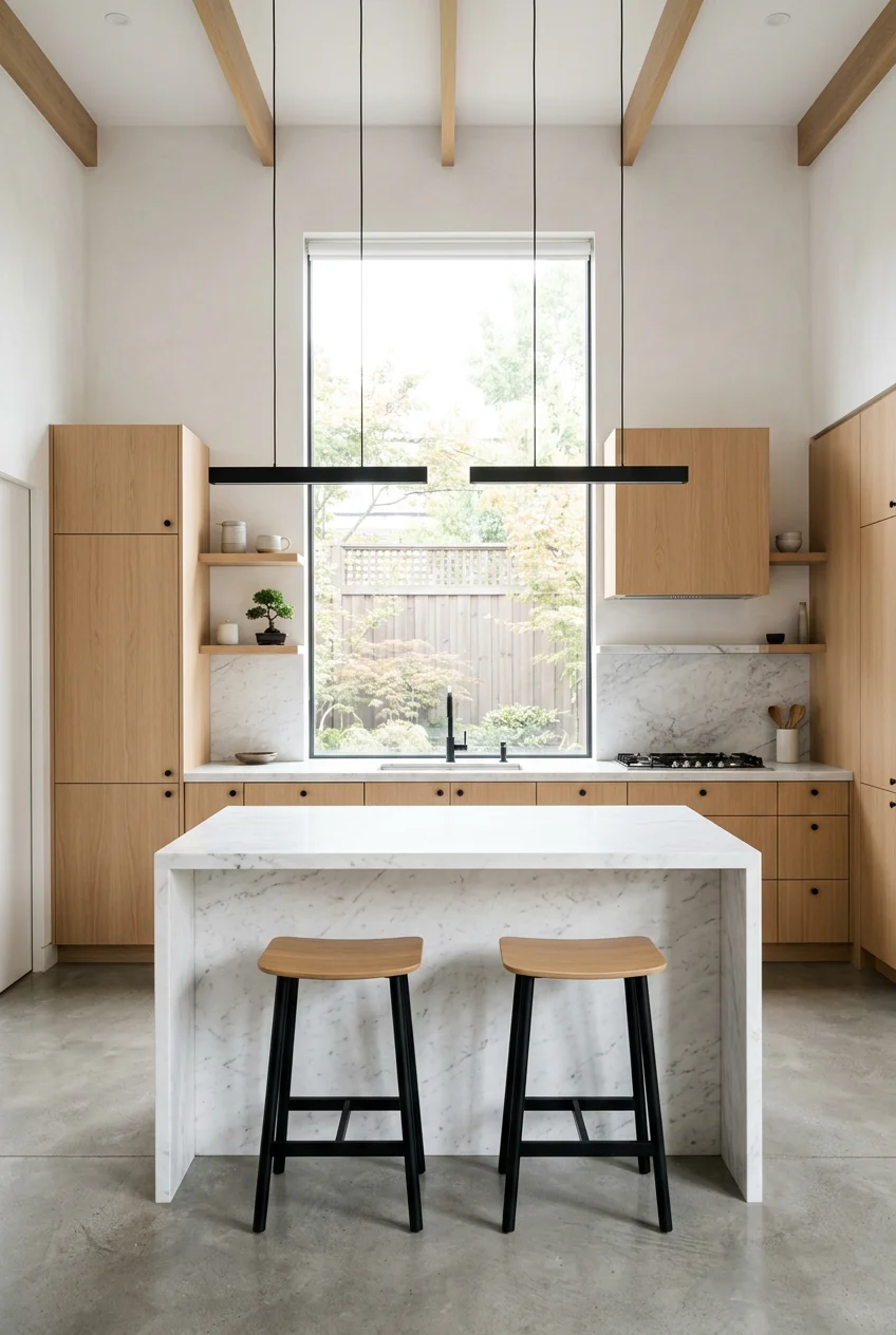 japandi minimalist kitchen - 20 Japandi Minimalist Kitchen You Need to See